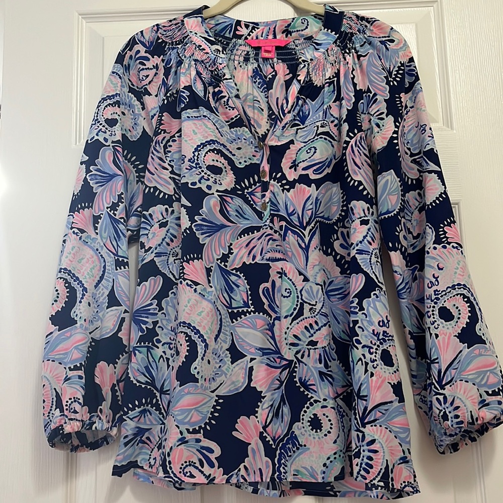 EUC Lilly Pulitzer Elsa Top, Size Small